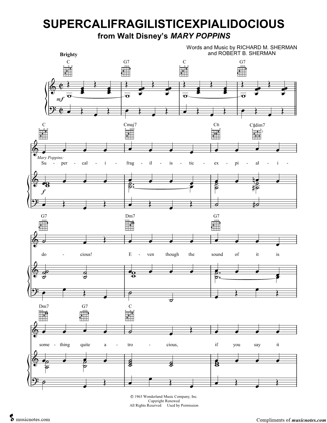 Collection: 12 Disney Favorites for Piano and Voice