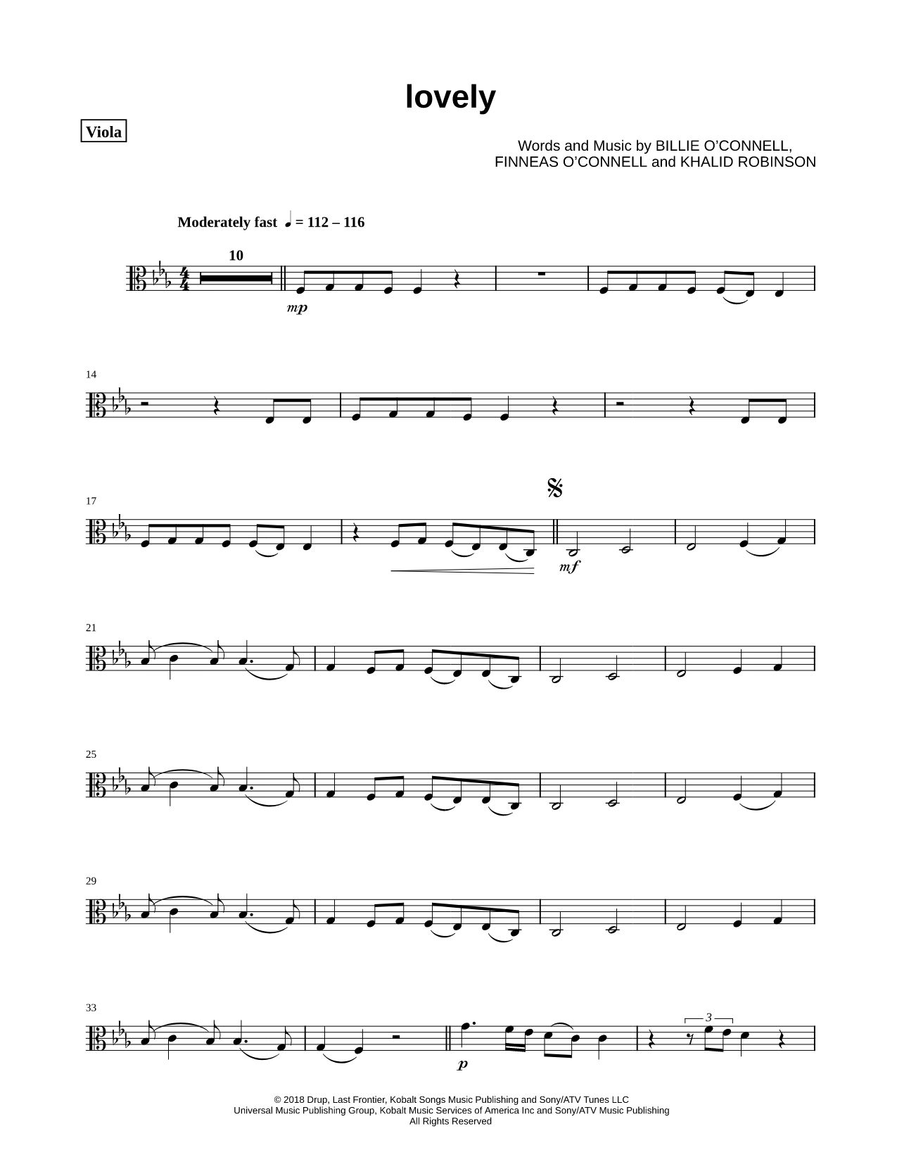 Collection: lovely - Viola & Piano