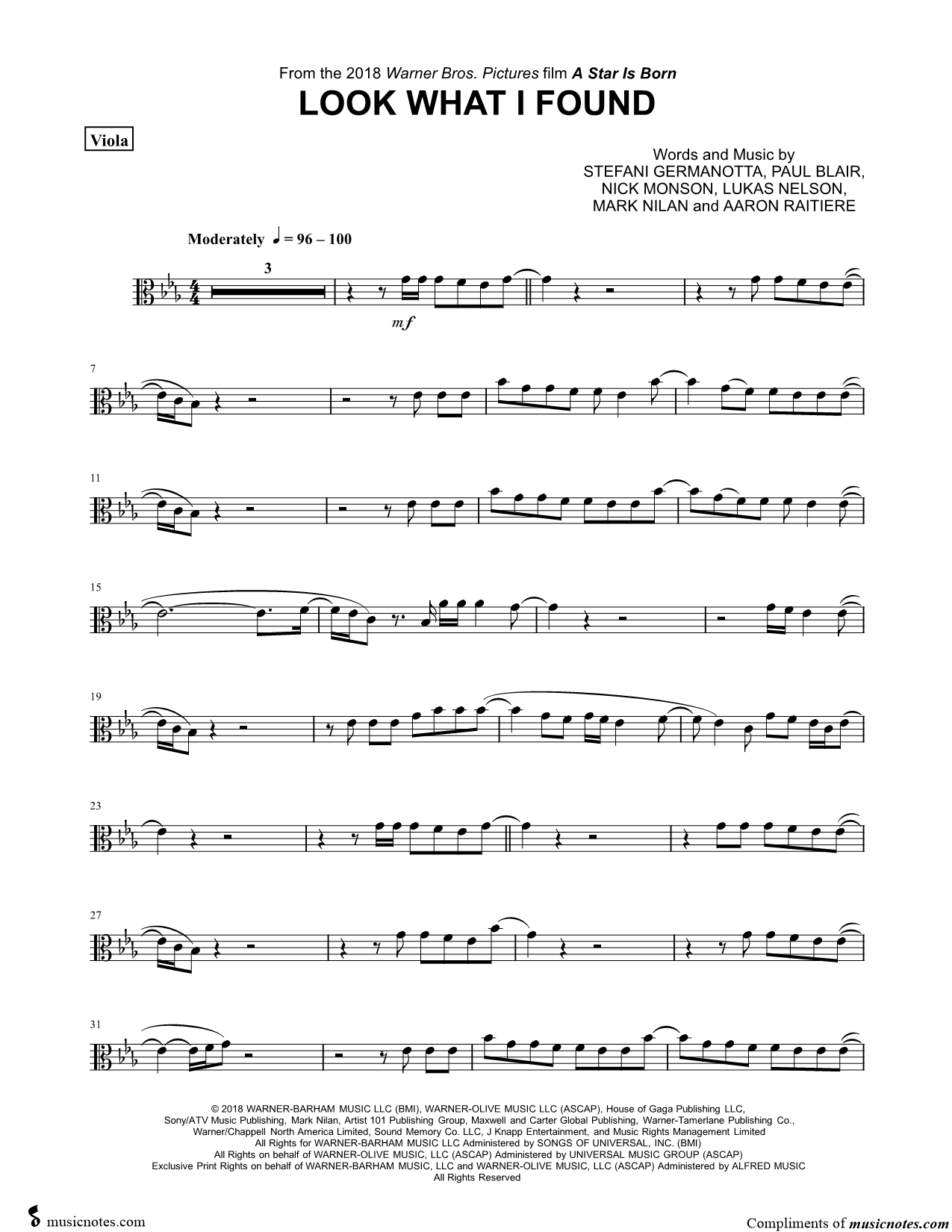 Collection: Look What I Found - Viola & Piano
