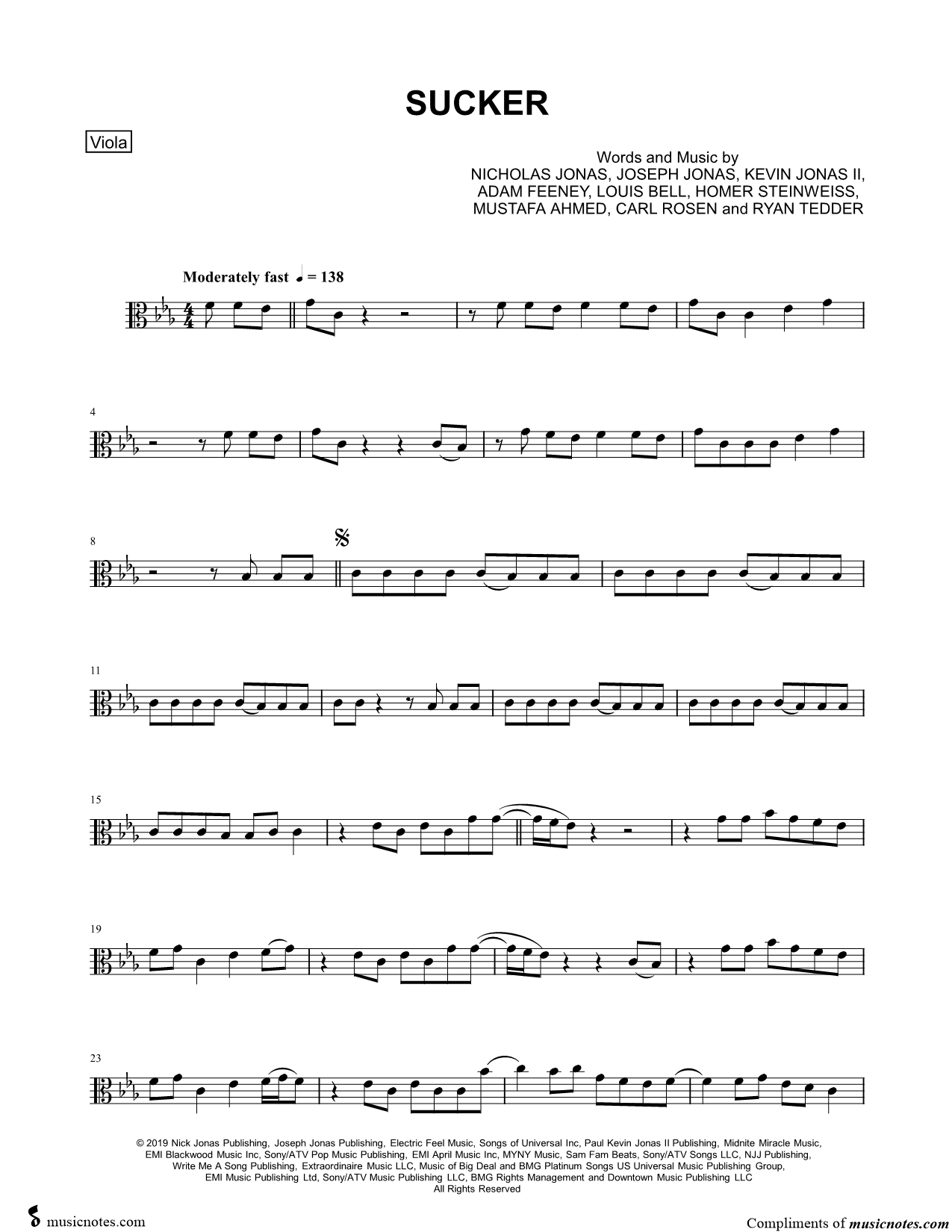 Collection: Sucker - Viola & Piano