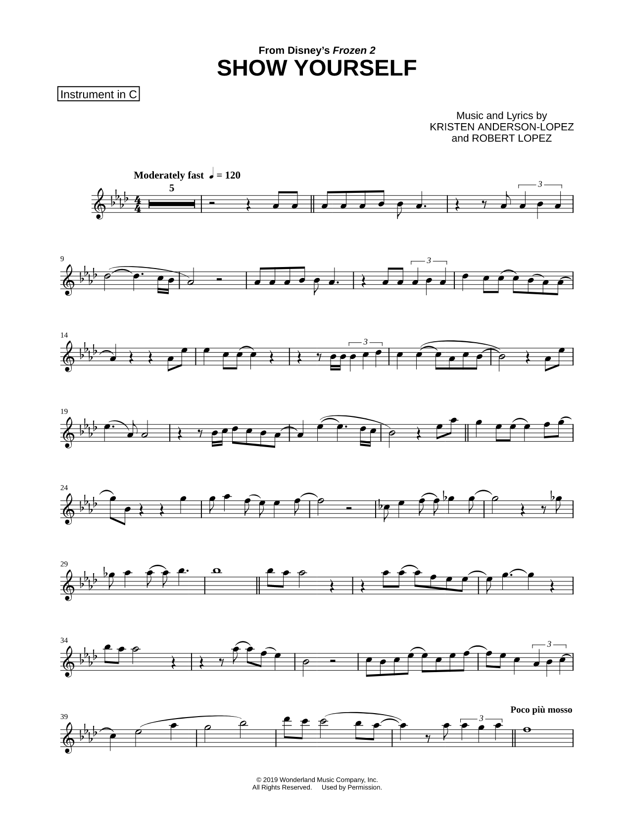 Collection: Show Yourself - C Instrument & Piano