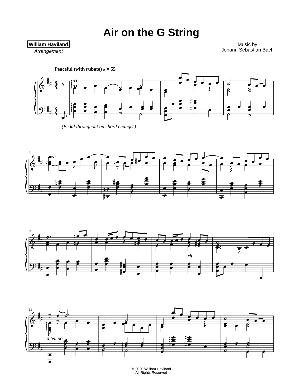 Collection: William Haviland Classical Collection