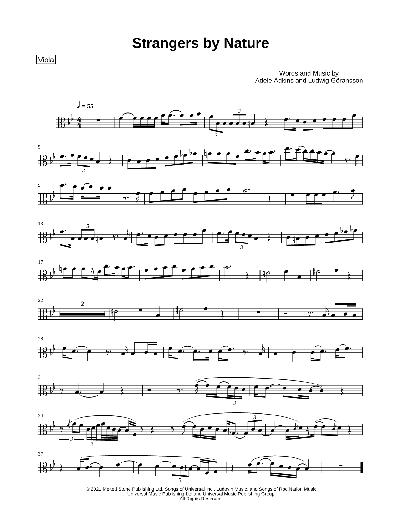 Collection: Strangers by Nature - Viola & Piano