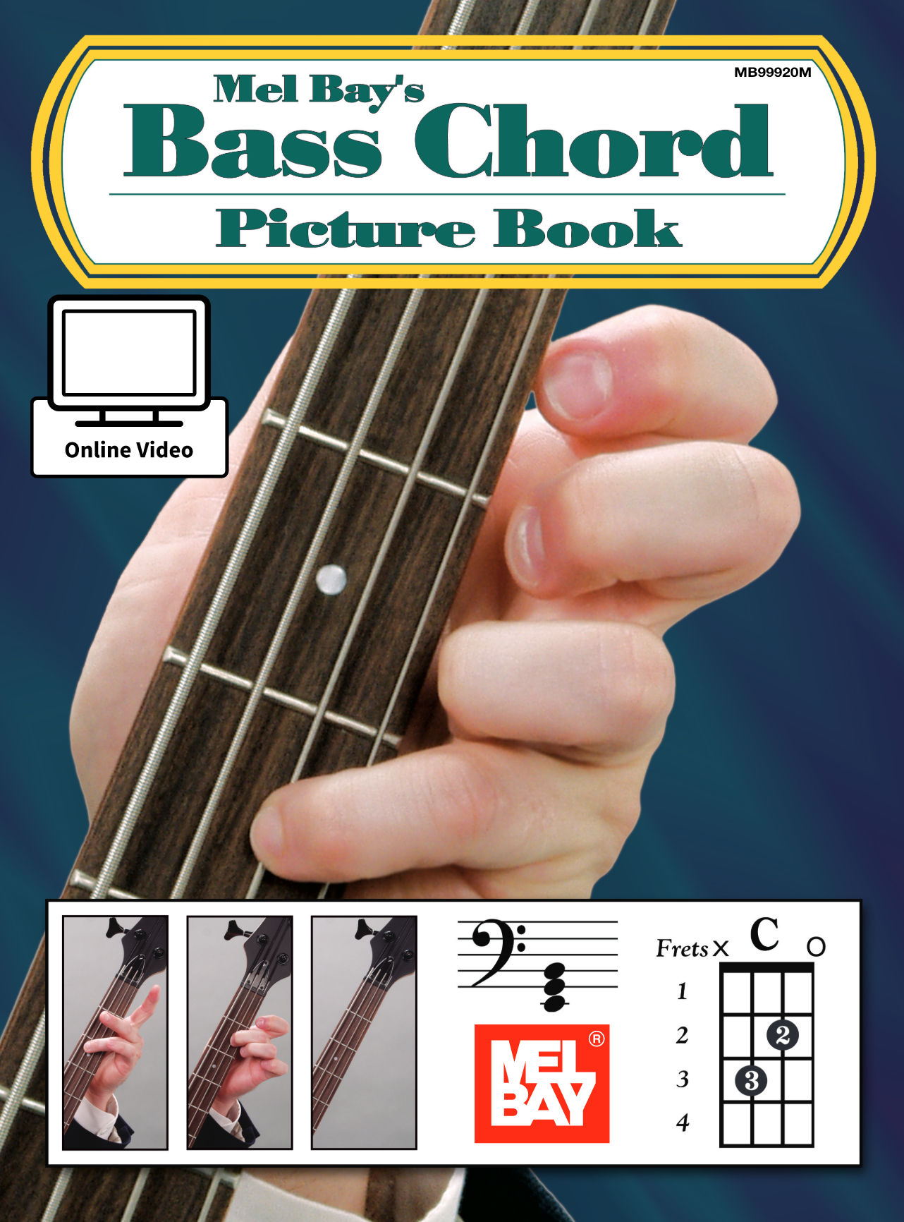 Livre d'images pour accords de basse (Mel Bay's Bass Chord Picture Book)