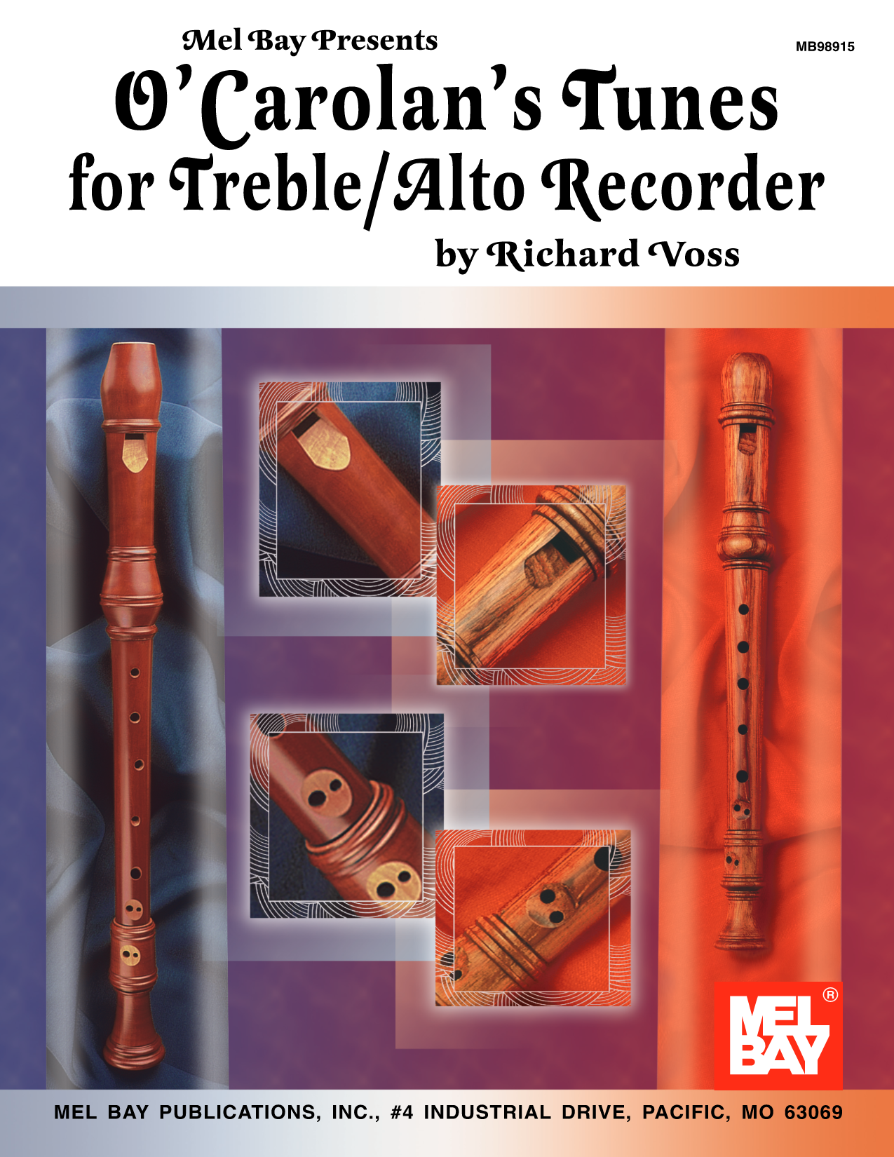 O'Carolan's Tunes for Treble / Alto Recorder