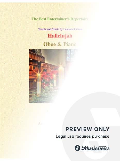 "Hallelujah" for Oboe and Piano