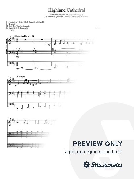 Highland Cathedral (Organ Solo)