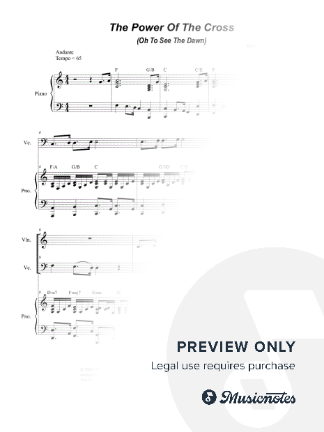 The Power of the Cross (Duet for Violin and Cello)