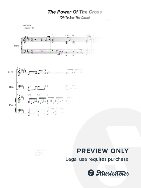 The Power of the Cross (Woodwind Quartet and Piano)