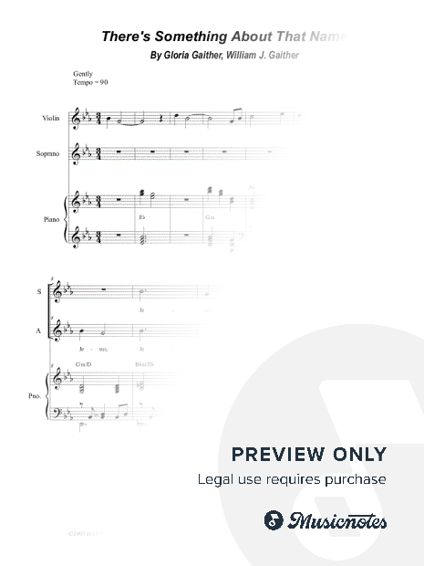There's Something About That Name (2-part choir - (SA)