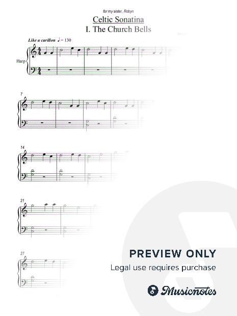 Celtic Sonatina for the Small Harp