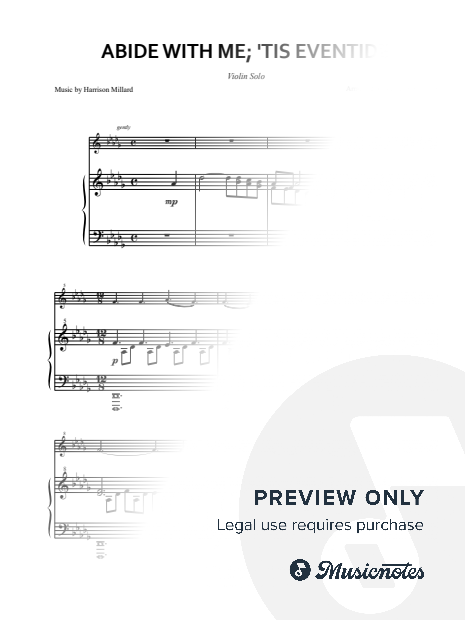 Abide With Me; 'Tis Eventide (Violin Solo)