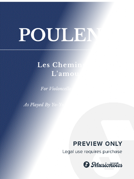 Les Chemins de l'Amour · Yo-Yo Ma · Kathryn Stott · Francis Poulenc Songs of Comfort and Hope