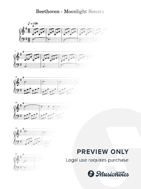 Beethoven - Moonlight Sonata