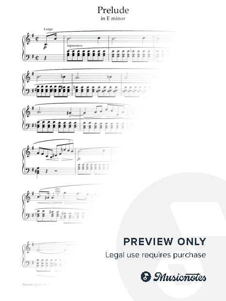 Prelude in E Minor, Op. 28 No. 4 (Chopin)