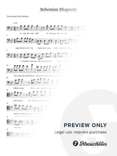 Bohemian Rhapsody- Cello Solo
