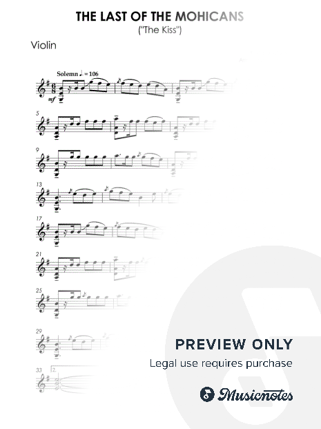 The Last of the Mohicans (Main Theme)
