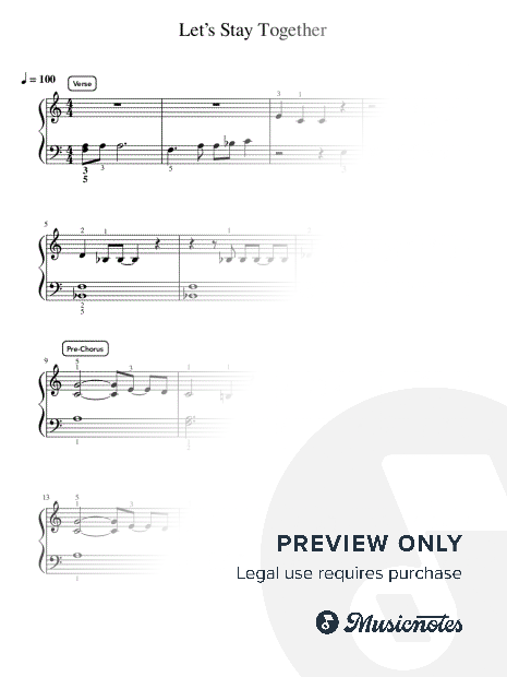 Let's Stay Together - Intermediate