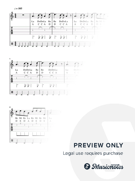 Lost - Linkin Park (Solo Guitar Tab)
