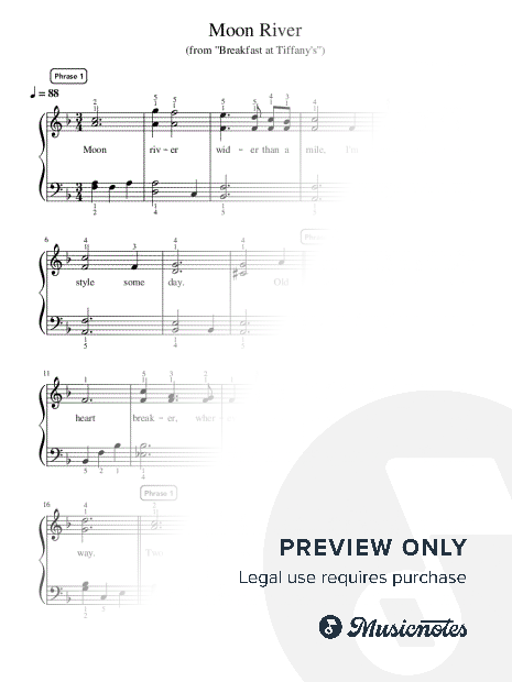 Moon River - Pre-Advanced