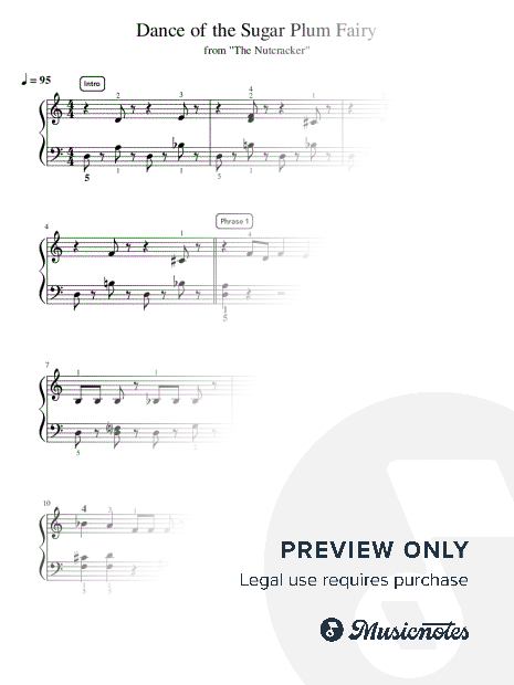 Dance of the Sugar Plum Fairy [excerpt] - Intermediate