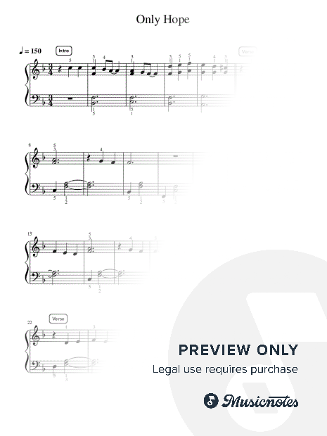 Only Hope - Pre-Advanced