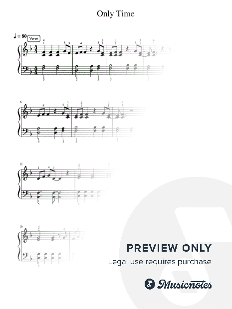 Only Time - Pre-Advanced
