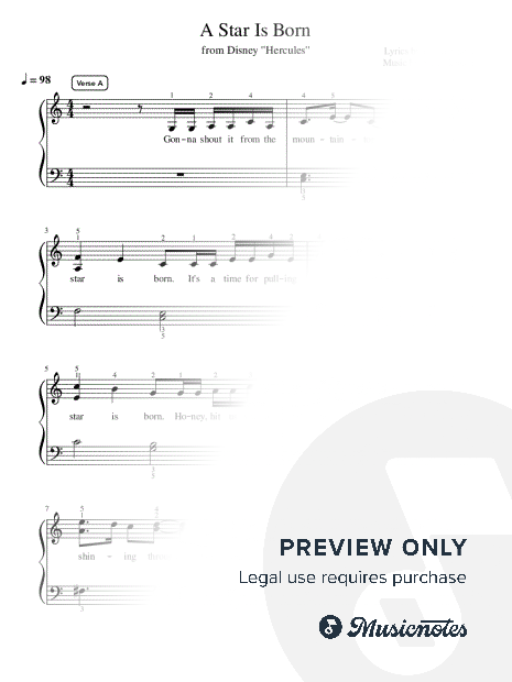 A Star Is Born - Pre-Advanced