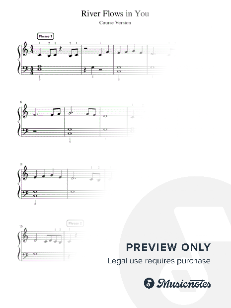 River Flows in You (Course Version) - Intermediate