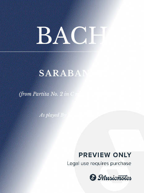 Bach: Partita No. 2 in C minor, BWV 826: IV. Sarabande (As played by Vikingur Olafsson)