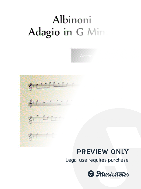 Albinoni - Adagio in G Minor - Flute Solo