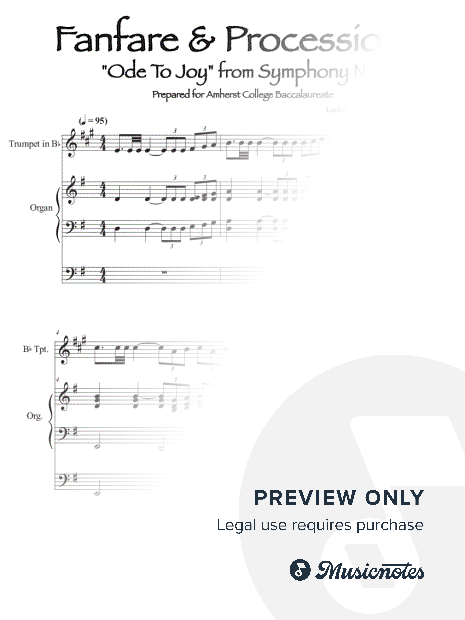 Ode To Joy (Fanfare, Processional & Descant)