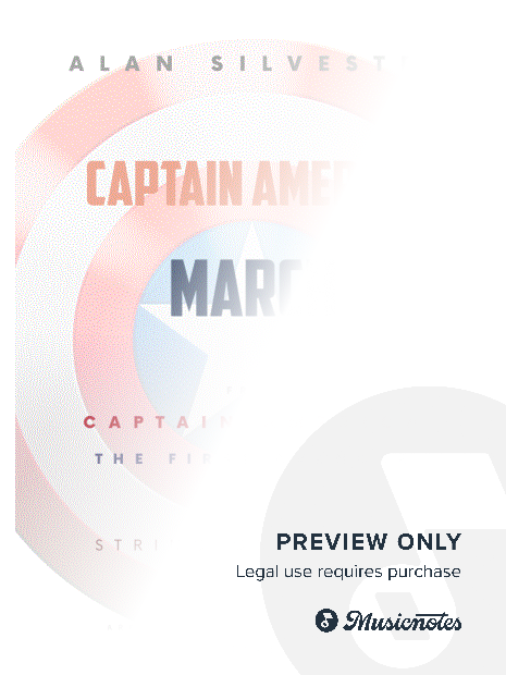 Captain America March - String Orchestra (Full Score and Parts)