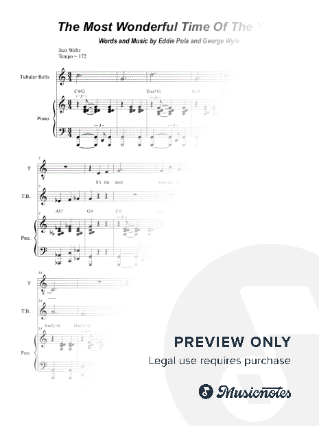 It's the Most Wonderful Time of the Year (Duet for Soprano and Tenor solo)