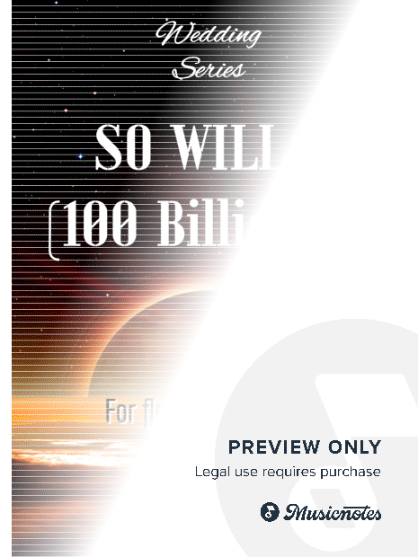 So Will I (100 Billion X) - for nonet