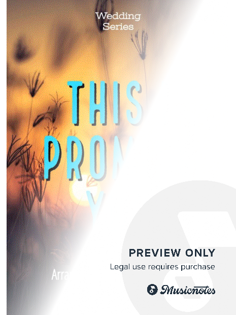This I Promise You - piano trio