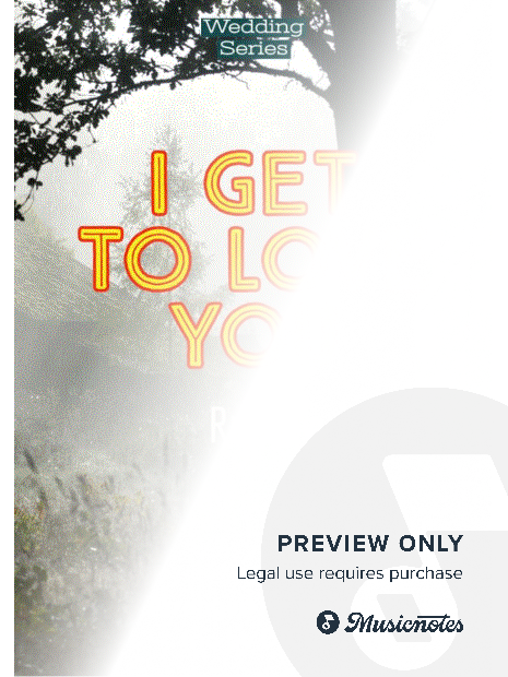 I Get to Love You - for flexible piano trio