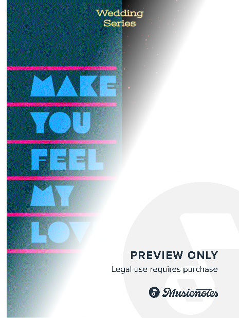 Make You Feel My Love - for piano trio