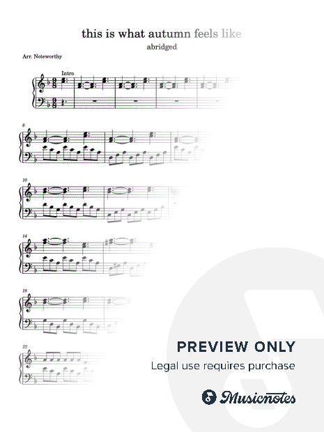 this is what autumn feels like [Quick Learn Solo - beginner/adv. beginner] (JVKE) abridged