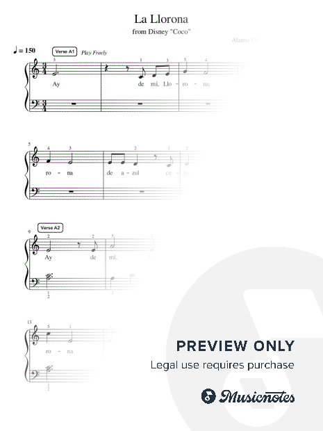 La Llorona - Pre-Advanced