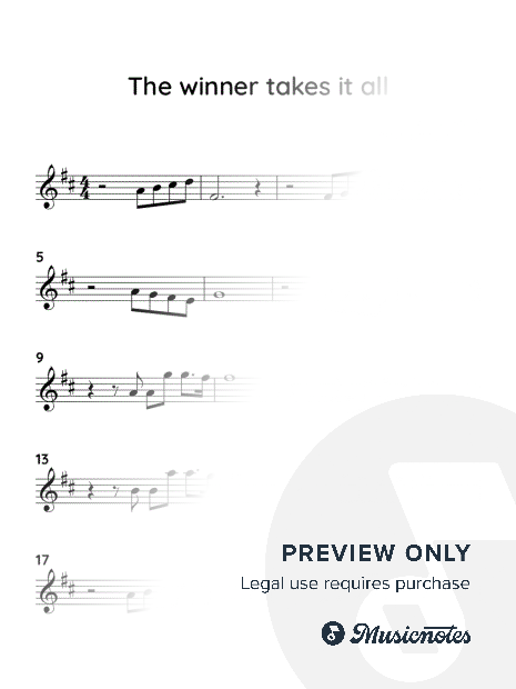The Winner Takes It All by ABBA (EASY VIOLIN WITH VIOLIN TUTORIAL VIDEO)