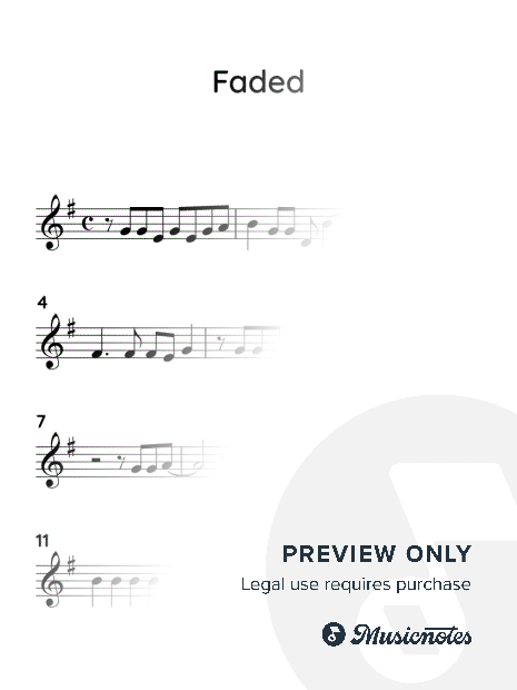 Faded by Alan Walker (EASY VIOLIN WITH TUTORIAL VIDEO)