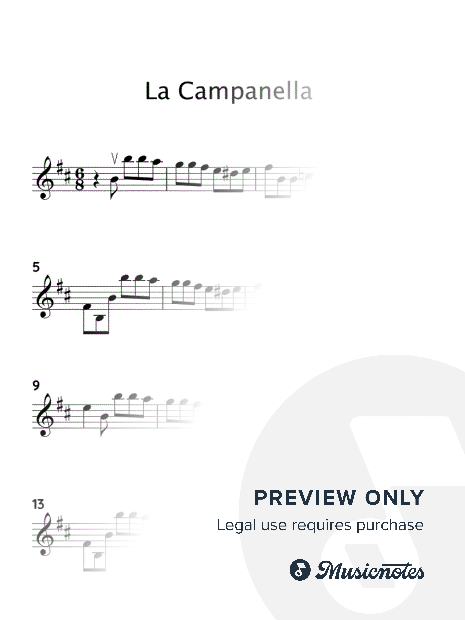 La Campanella by Liszt (EASY VIOLIN WITH TUTORIAL VIDEO)