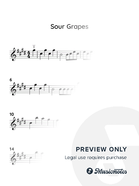 Sour Grapes by LE SSERAFIM (EASY VIOLIN WITH TUTORIAL VIDEO)