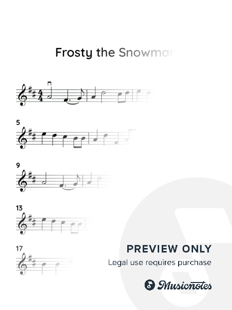 Frosty the Snowman (EASY VIOLIN WITH TUTORIAL VIDEO)