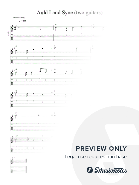 Auld Lang Syne (Easy Duo)
