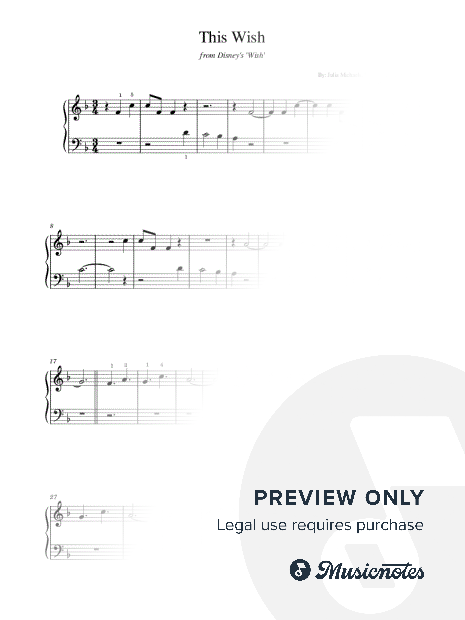 This Wish (Easy Beginner Version)