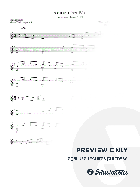 Remember Me (Lullaby) - Level 3