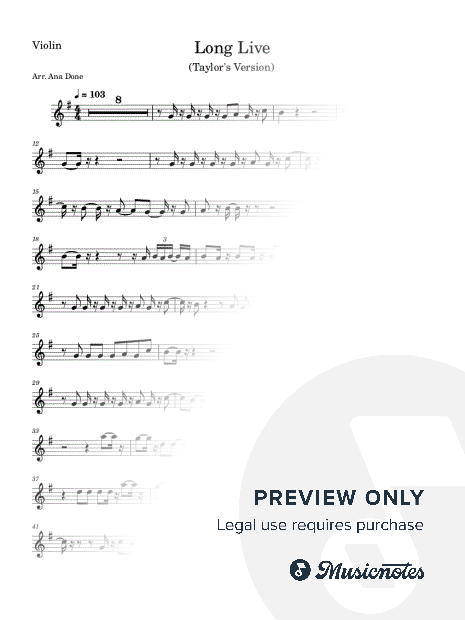 Long Live (Taylor's Version)