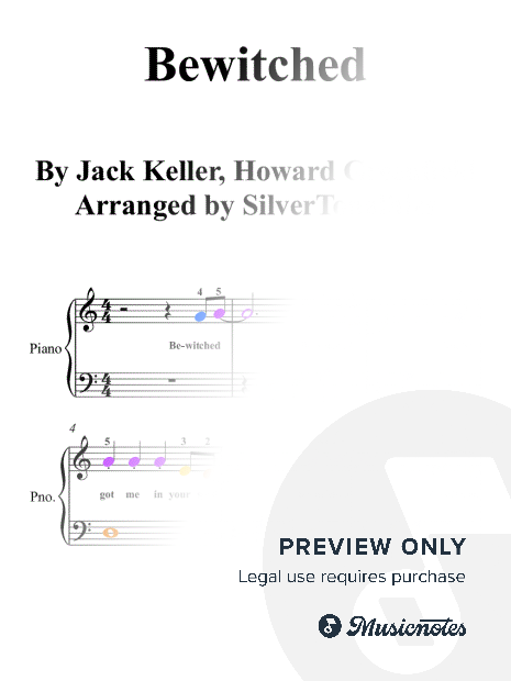 Theme from Bewitched Easy Piano